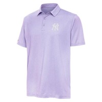 New York Yankees Antigua Lavender Par 3 Polo