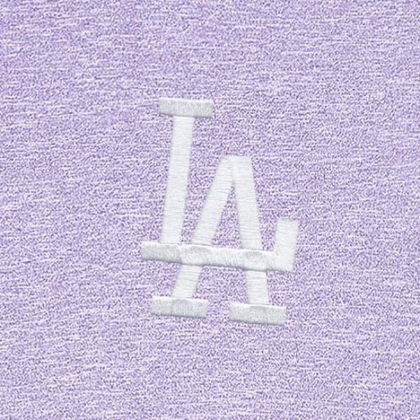 Los Angeles Dodgers Antigua Lavender Hunk Quarter-Zip Top