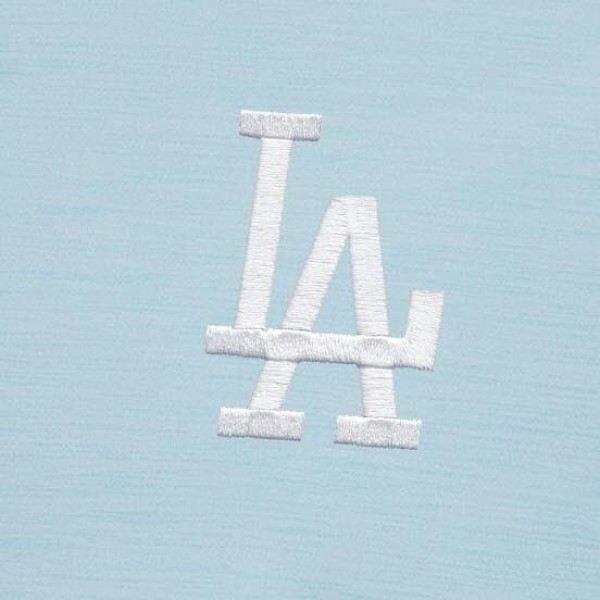 Los Angeles Dodgers Antigua Powder Blue Bright Quarter-Zip Pullover Top
