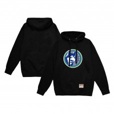 Толстовка Minnesota Timberwolves Mitchell & Ness Hardwood Classics Vintage Logo - Black