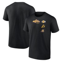 Футболка Los Angeles Lakers Graffiti Logo - Black