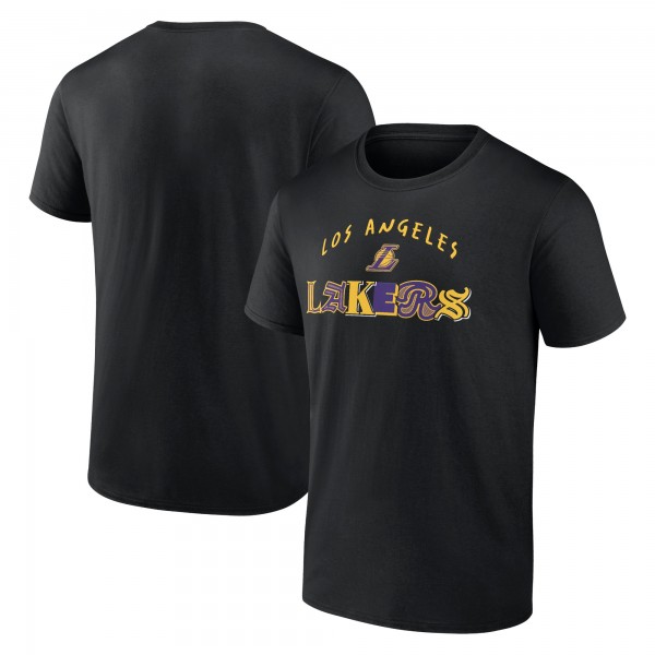 Футболка Los Angeles Lakers Graffiti Arch - Black