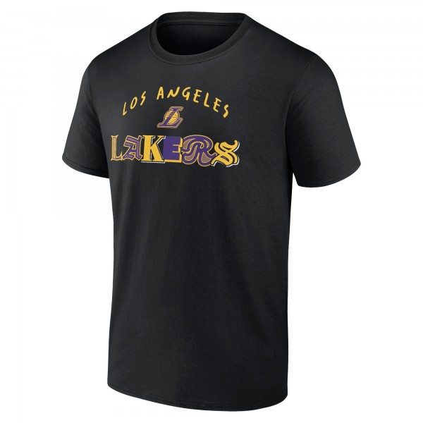 Футболка Los Angeles Lakers Graffiti Arch - Black