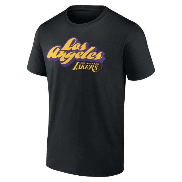 Футболка Los Angeles Lakers LA Graffiti - Black
