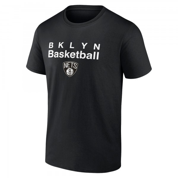 Футболка Brooklyn Nets Pick & Roll Coverage - Black