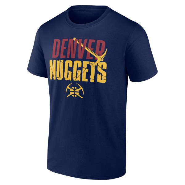 Denver Nuggets Navy Half Court Offense T-Shirt