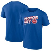 Detroit Pistons Blue Half Court Offense T-Shirt