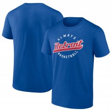 Detroit Pistons Blue Full Court Press T-Shirt