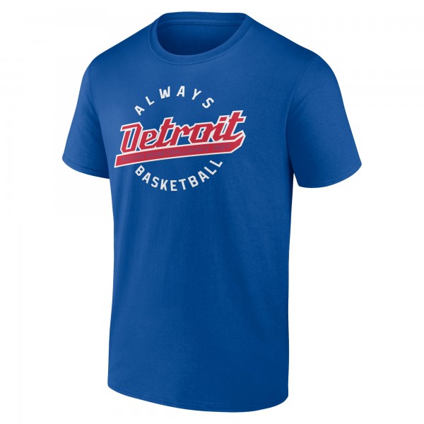 Detroit Pistons Blue Full Court Press T-Shirt