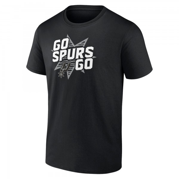 Футболка San Antonio Spurs Pick & Roll Coverage - Black