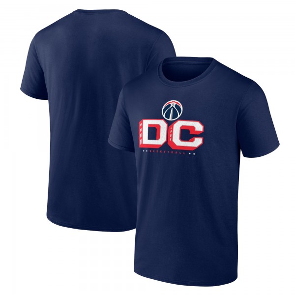Washington Wizards Navy Pick & Roll Coverage T-Shirt