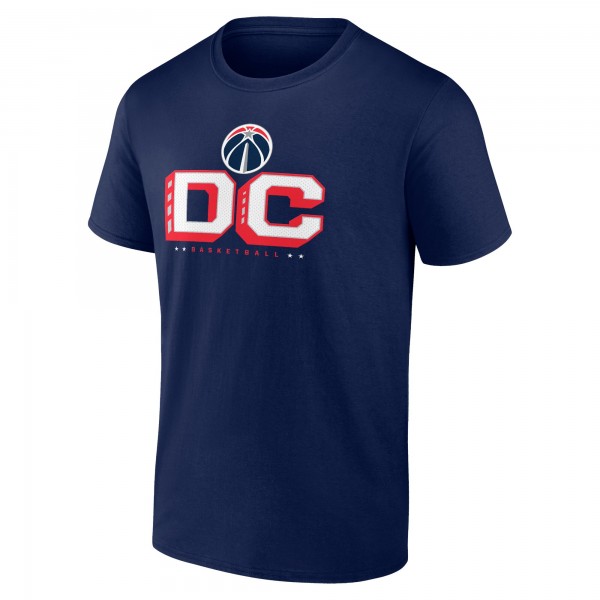 Washington Wizards Navy Pick & Roll Coverage T-Shirt