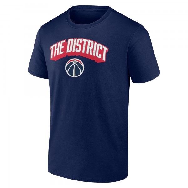 Washington Wizards Navy Half Court Offense T-Shirt