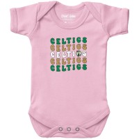 Newborn & Малышам Boston Celtics Chad & Jake Light Pink Groovy Bodysuit