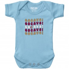 Newborn & Малышам Cleveland Cavaliers Chad & Jake Light Blue Groovy Bodysuit