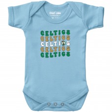 Newborn & Малышам Boston Celtics Chad & Jake Light Blue Groovy Bodysuit