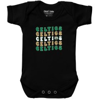 Newborn & Малышам Boston Celtics Chad & Jake Black Groovy Bodysuit