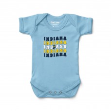 Newborn & Малышам Indiana Pacers Chad & Jake Light Blue Groovy Bodysuit