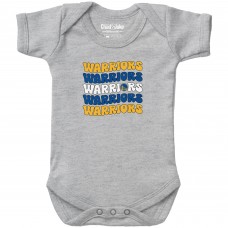 Newborn & Малышам Golden State Warriors Chad & Jake Heather Gray Groovy Bodysuit