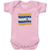 Newborn & Малышам Golden State Warriors Chad & Jake Light Pink Groovy Bodysuit