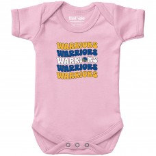 Newborn & Малышам Golden State Warriors Chad & Jake Light Pink Groovy Bodysuit