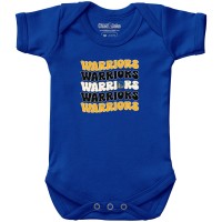 Newborn & Малышам Golden State Warriors Chad & Jake Royal Groovy Bodysuit