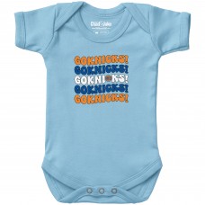 Newborn & Малышам New York Knicks Chad & Jake Light Blue Groovy Bodysuit