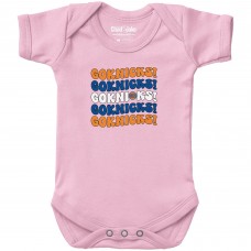 Newborn & Малышам New York Knicks Chad & Jake Light Pink Groovy Bodysuit