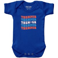 Newborn & Малышам Oklahoma City Thunder Chad & Jake Royal Groovy Bodysuit