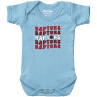 Newborn & Малышам Toronto Raptors Chad & Jake Light Blue Groovy Bodysuit