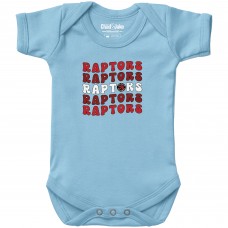 Newborn & Малышам Toronto Raptors Chad & Jake Light Blue Groovy Bodysuit