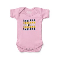 Newborn & Малышам Indiana Pacers Chad & Jake Light Pink Groovy Bodysuit