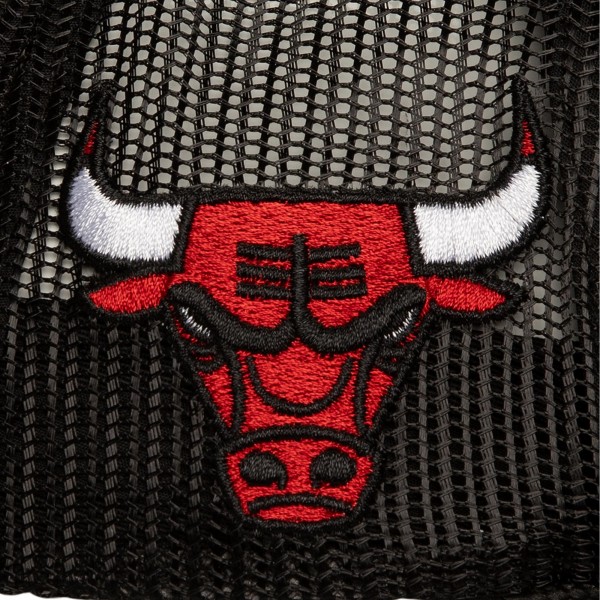 Бейсболка Chicago Bulls Mitchell & Ness Script Sidepatch Trucker - Black