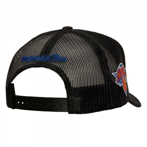 Бейсболка New York Knicks Mitchell & Ness Script Sidepatch - Black
