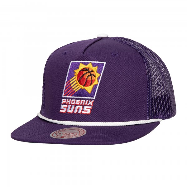 Бейсболка Phoenix Suns Mitchell & Ness Purple Roper Meshback Trucker