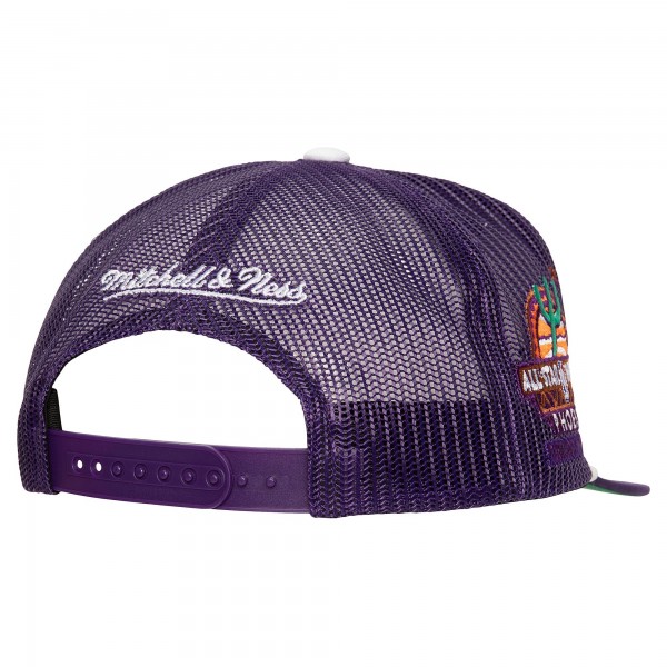 Бейсболка Phoenix Suns Mitchell & Ness Purple Roper Meshback Trucker