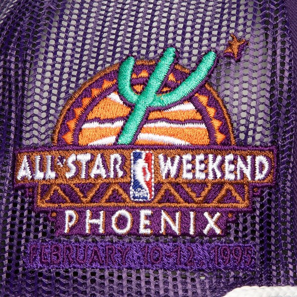 Бейсболка Phoenix Suns Mitchell & Ness Purple Roper Meshback Trucker