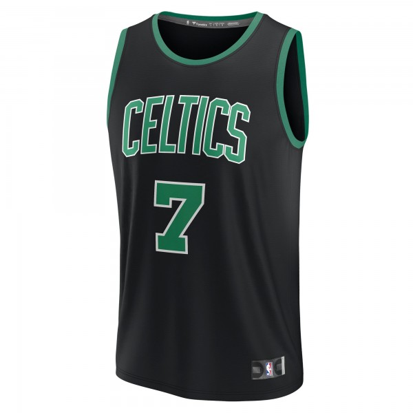 Игровая джерси Jaylen Brown Boston Celtics Fast Break Replica Player - Statement Edition - Black