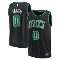 Игровая джерси Jayson Tatum Boston Celtics Fast Break Replica Player - Statement Edition - Black