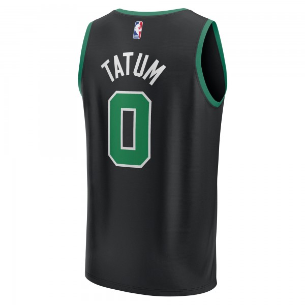 Игровая джерси Jayson Tatum Boston Celtics Fast Break Replica Player - Statement Edition - Black
