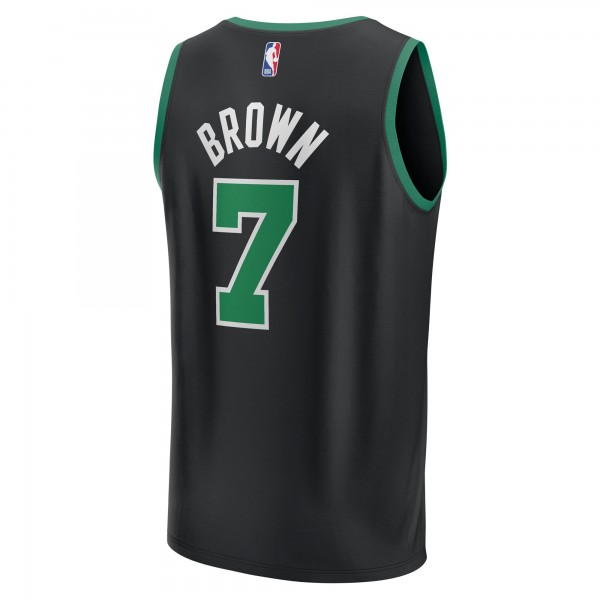 Игровая джерси Jaylen Brown Boston Celtics Youth Fast Break Replica Player - Statement Edition - Black