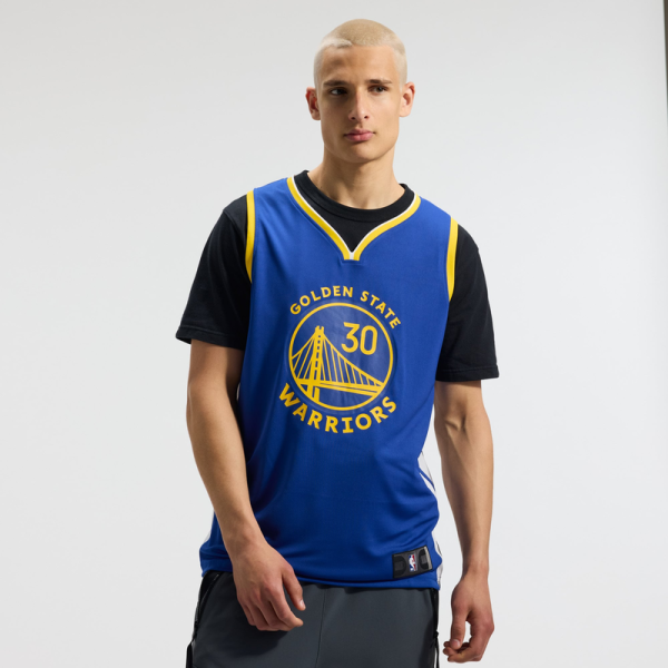Джерси Golden State Warriors Stephen Curry Fanatics Royal Fast Break Replica - Icon Edition