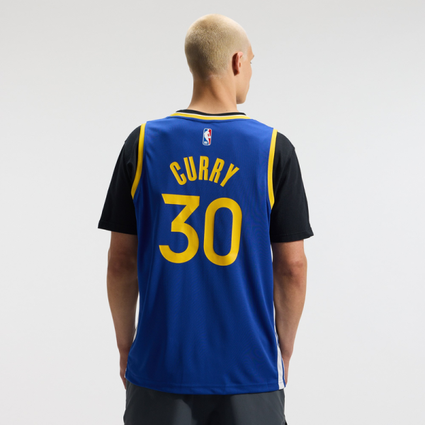 Джерси Golden State Warriors Stephen Curry Fanatics Royal Fast Break Replica - Icon Edition