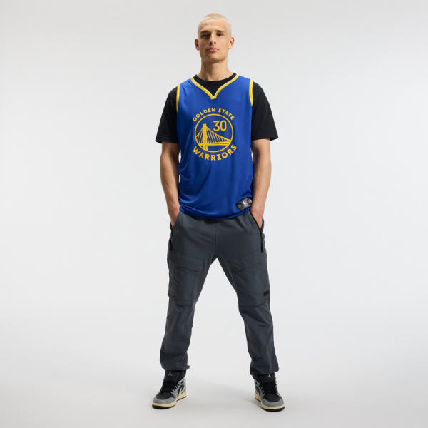Джерси Golden State Warriors Stephen Curry Fanatics Royal Fast Break Replica - Icon Edition