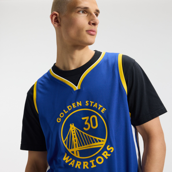 Джерси Golden State Warriors Stephen Curry Fanatics Royal Fast Break Replica - Icon Edition