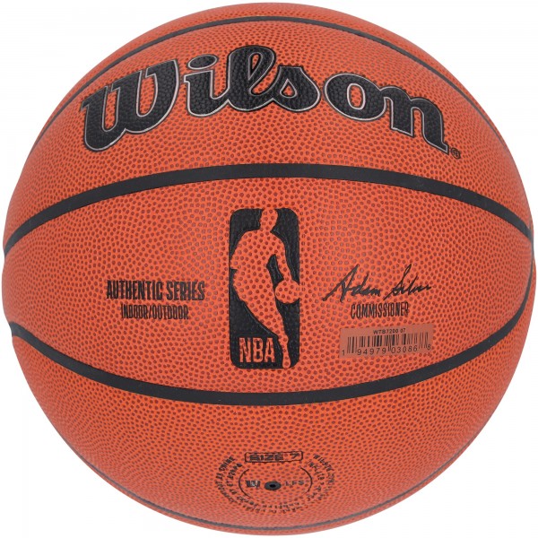Мяч Tyler Herro Miami Heat Autographed Authentic Wilson Authentic Series Indoor/Outdoor