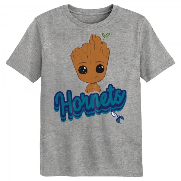 Preschool Charlotte Hornets Two-Piece Guardians Of The Galaxy T-Shirt Set
