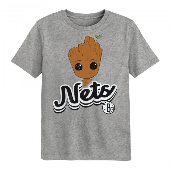 Preschool Brooklyn Nets Two-Piece Guardians Of The Galaxy T-Shirt Set