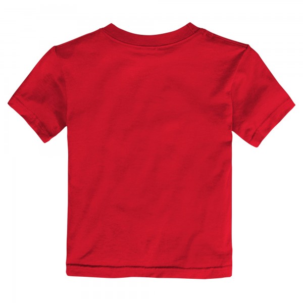 Toddler Philadelphia 76ers Jordan Brand Red Essential Jumpman T-Shirt
