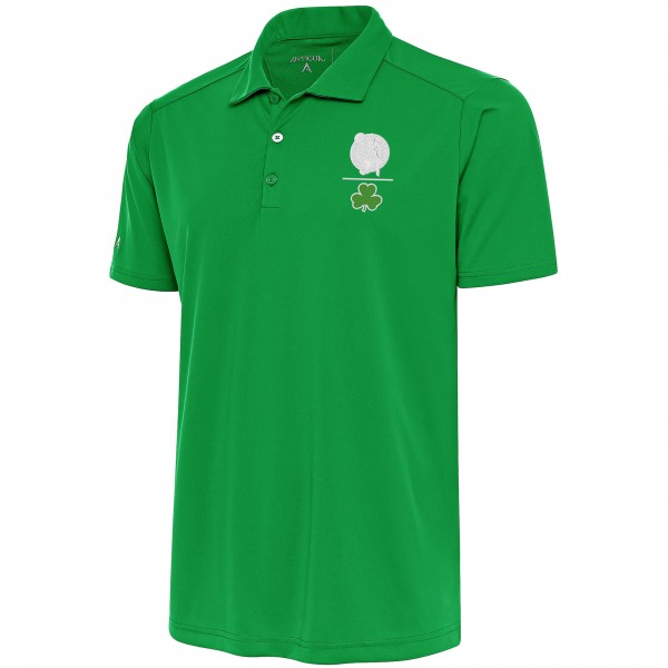 Поло Boston Celtics Antigua Shamrock Tribute - Kelly Green